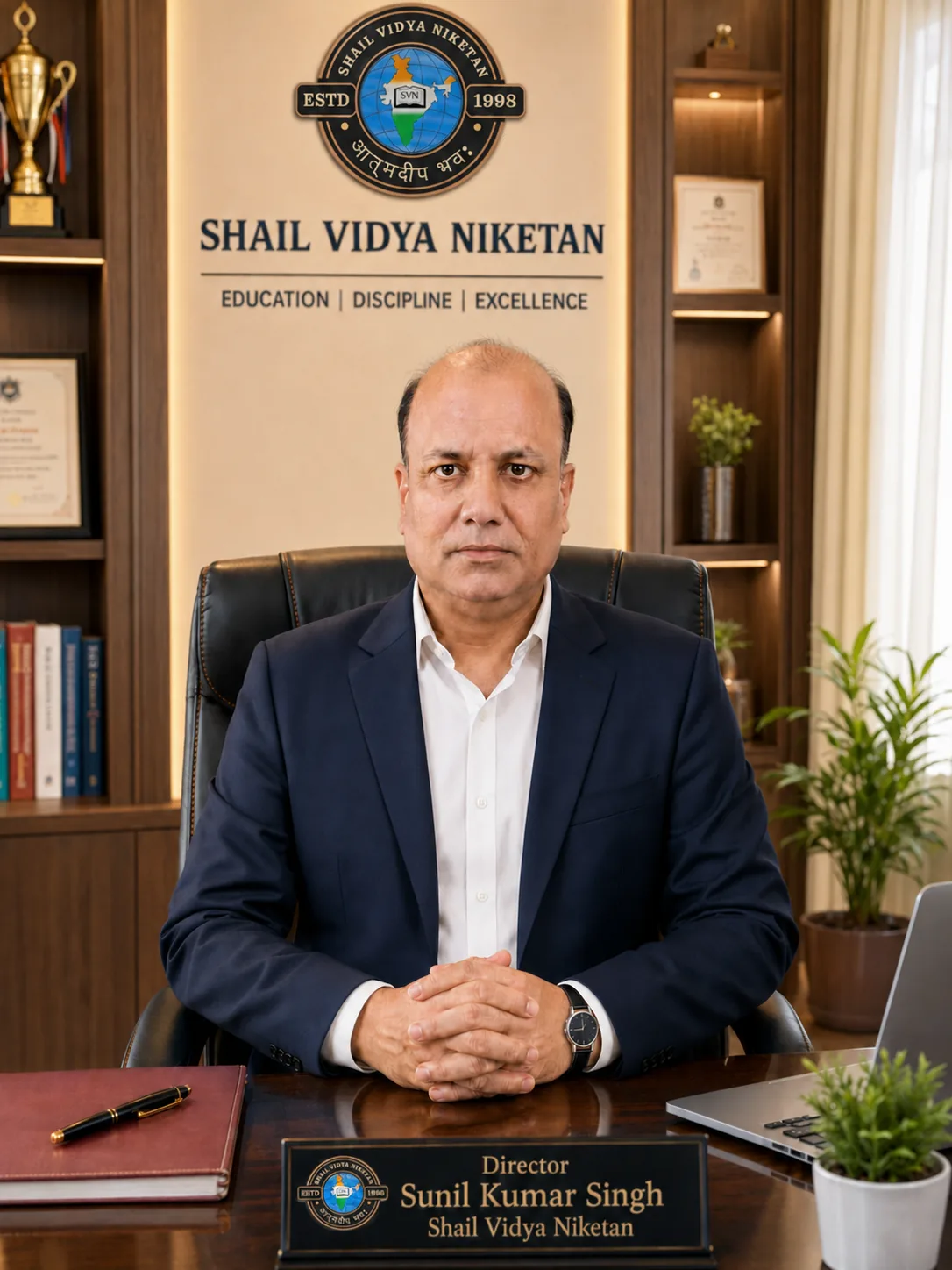 Sunil Kumar Singh, Director of Shail Vidya Niketan