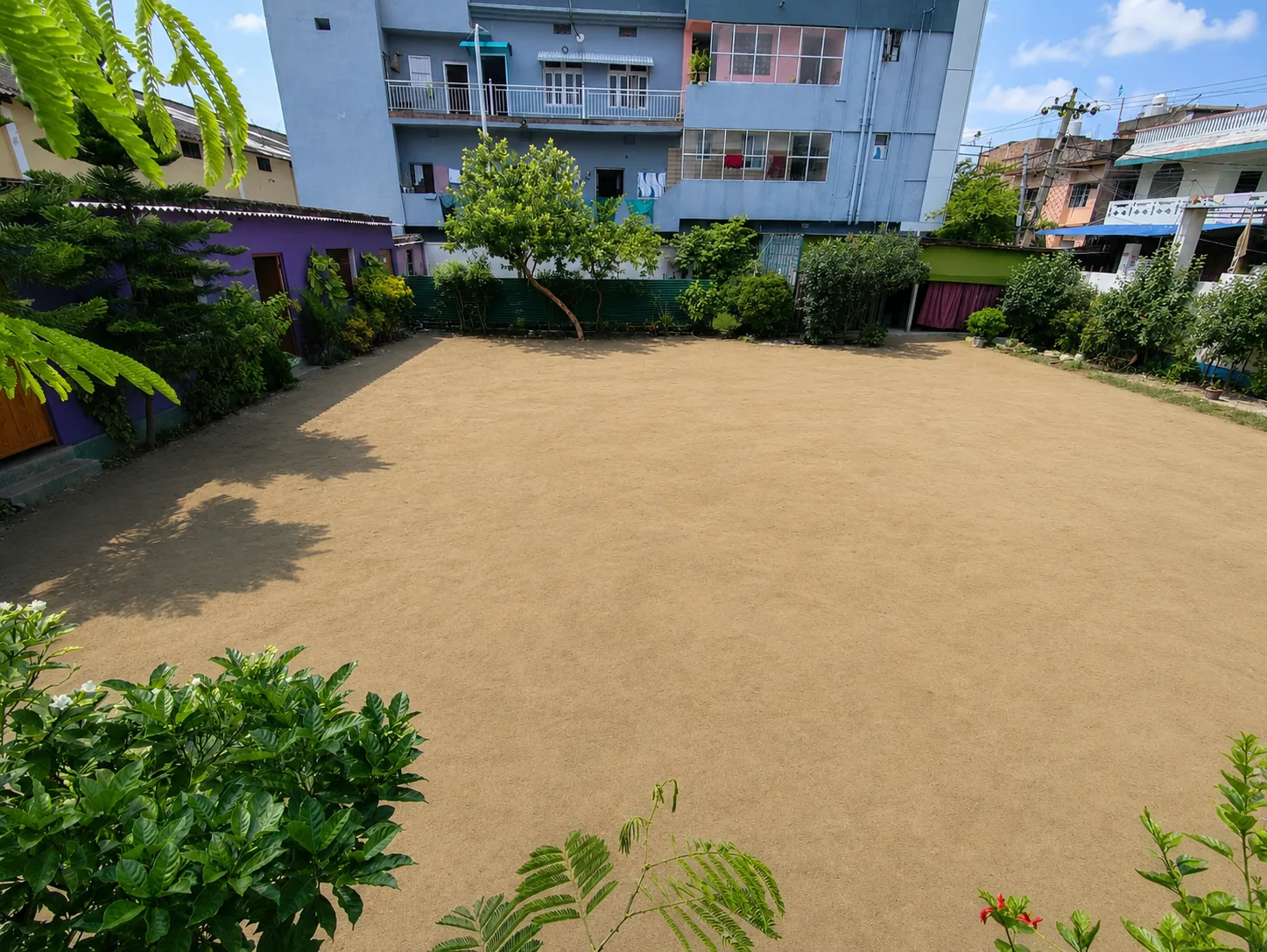 School playground at Shail Vidya Niketan